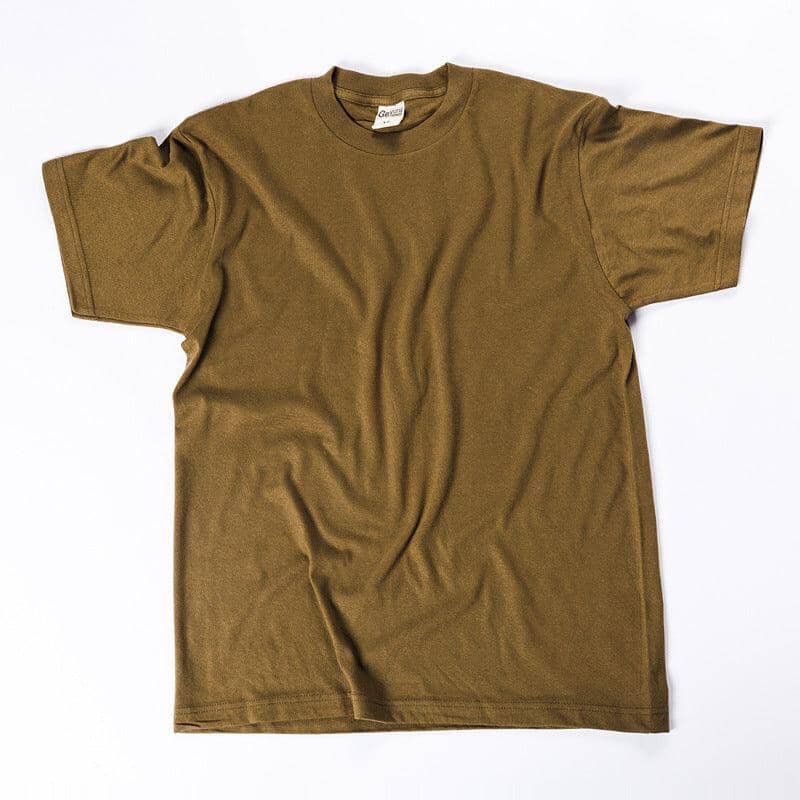 Solid Color Cotton T-Shirts Men's And Women's Short-sleeved T-shirts Icandoit1 Army Green 2XL