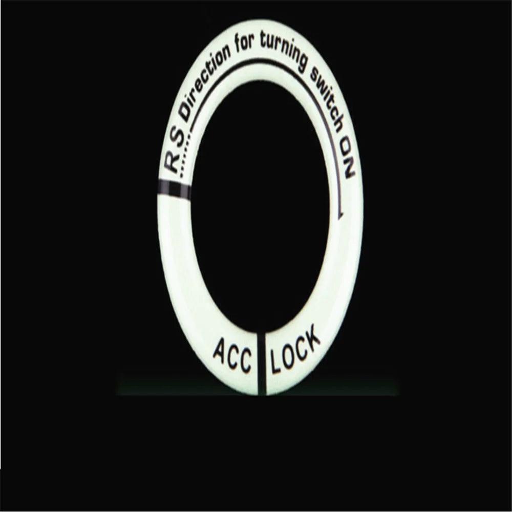 3D Gel Glow Key Ring Sticker for Toyota – Corolla, Yaris, Tundra, RAV4 & More