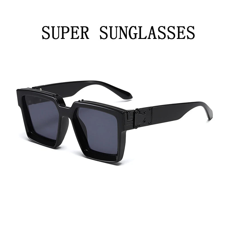 Vintage Square Luxury Glasses