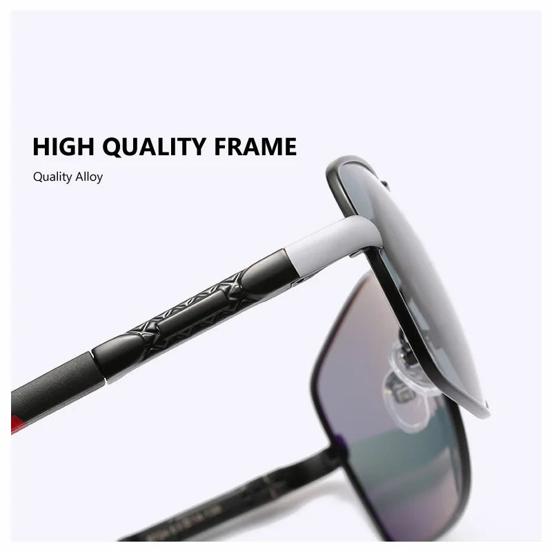 Retro Rectangle Driving Sunglasses