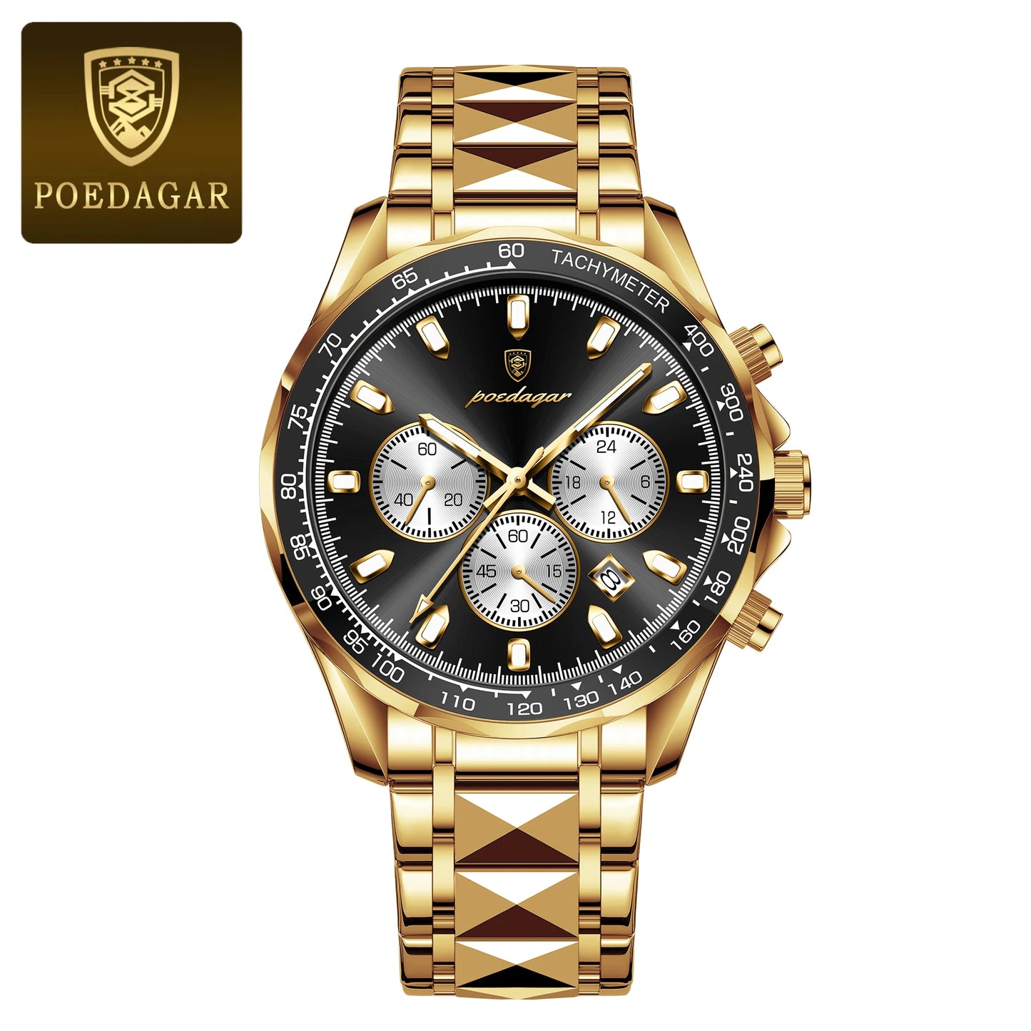 Luxury Stainless Steel Watch
