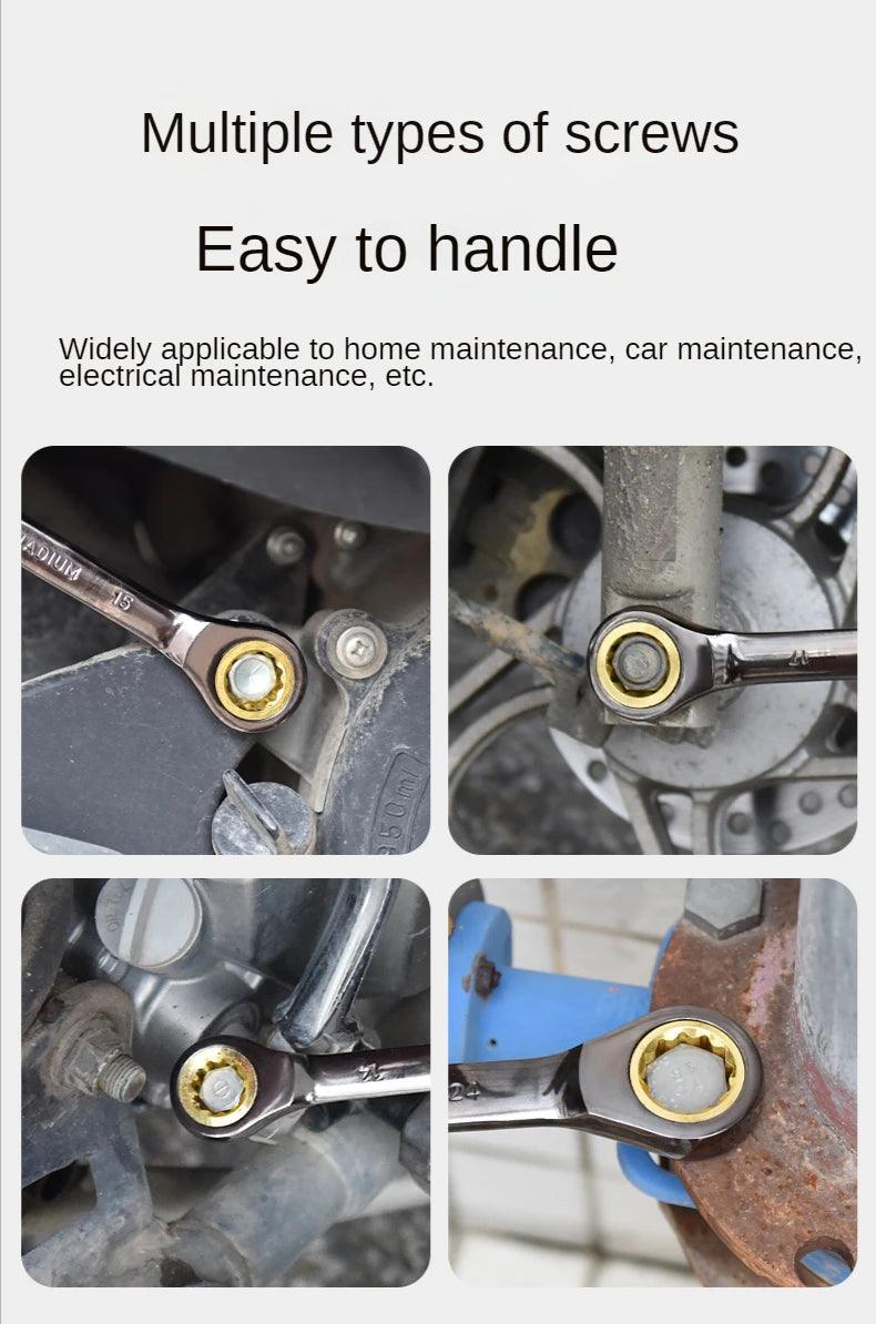Adjustable Torx Ratchet Wrench
