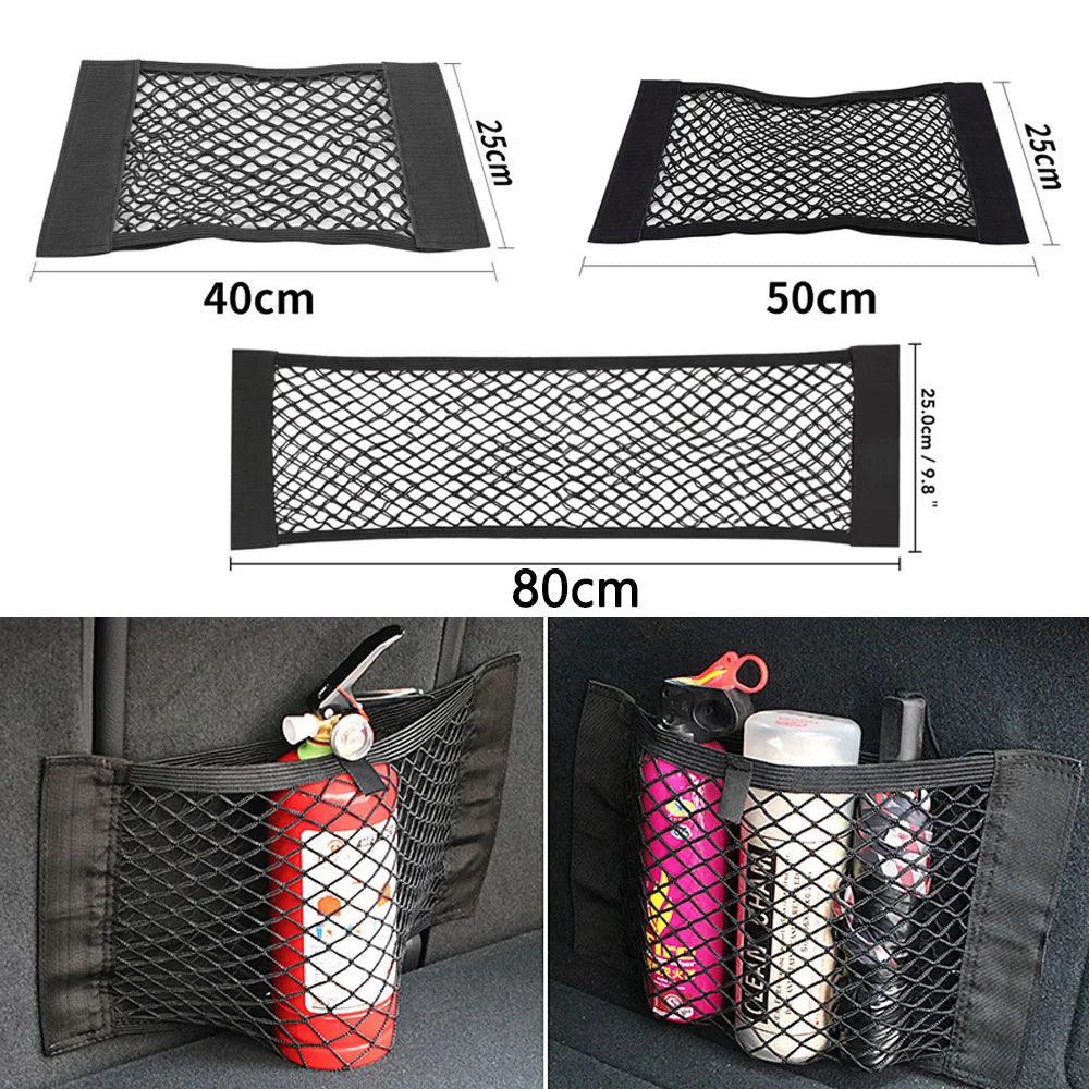 Car Trunk Organizer Net â?? Universal Elastic Mesh Storage Bag