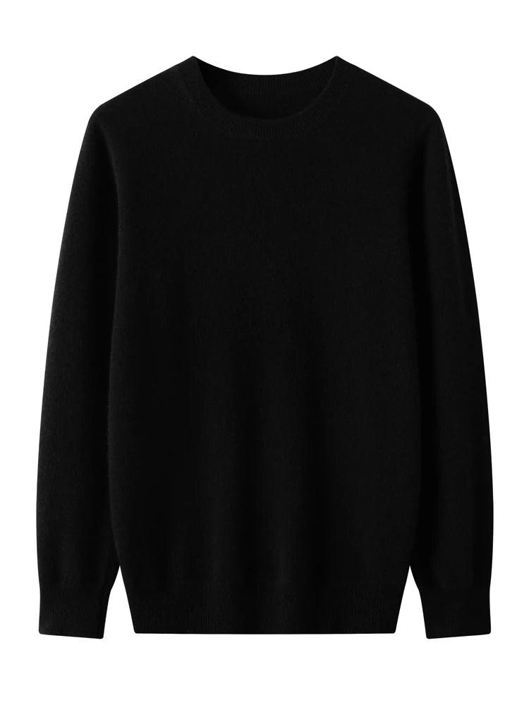100% Merino Wool Men's Cashmere Knit Pullover