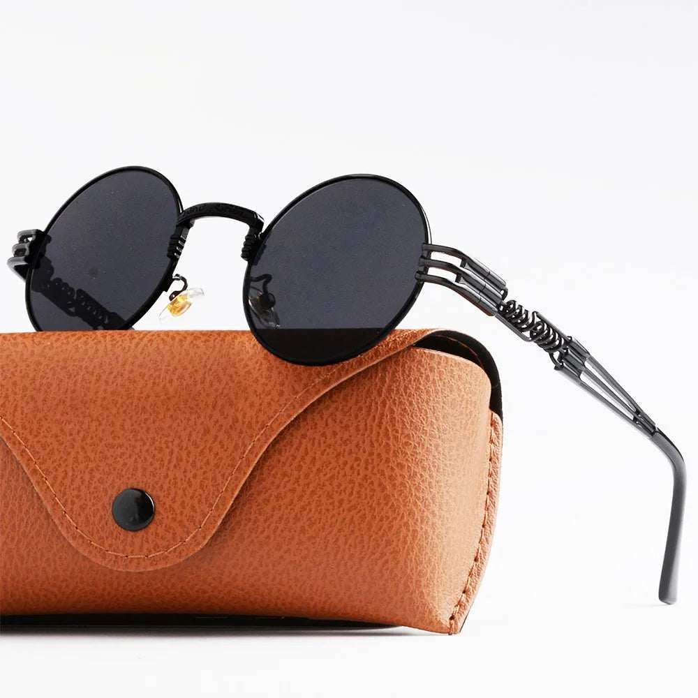 Metal Frame Retro Sunglasses