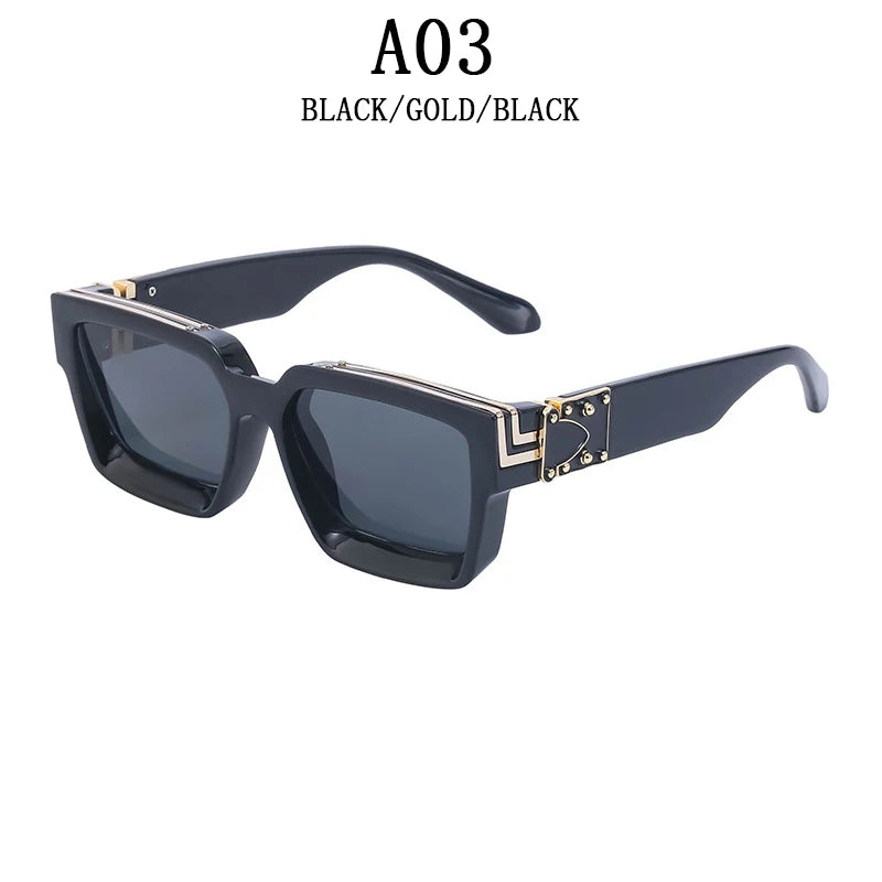 Vintage Square Luxury Glasses