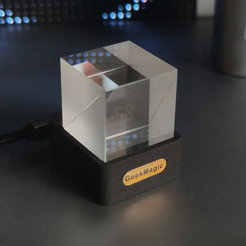 Crystal Cube Display