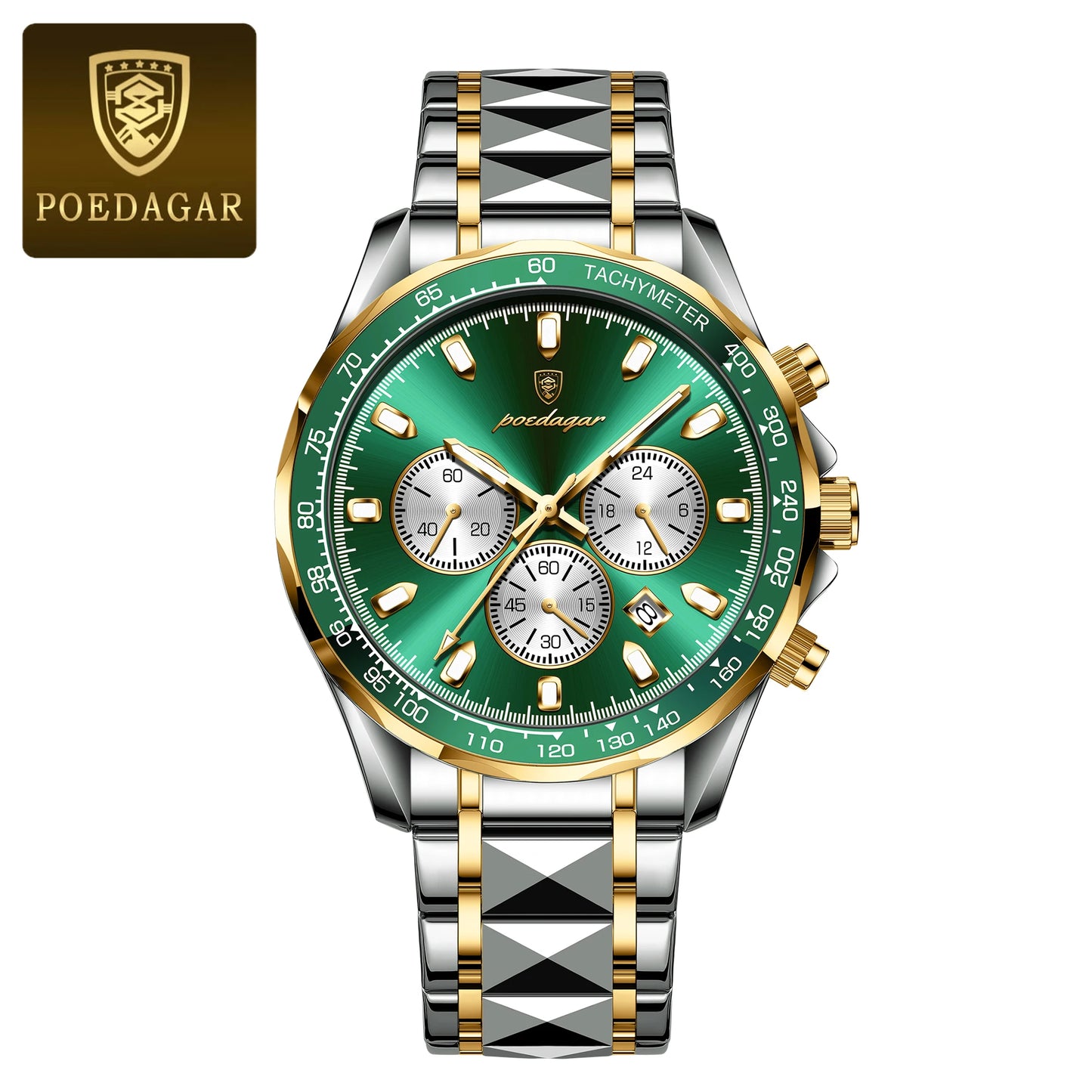 Luxury Stainless Steel Watch