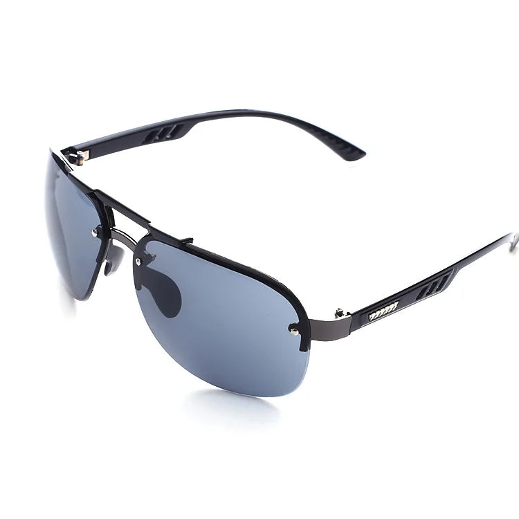 Vintage Rimless Rectangle Sunglasses