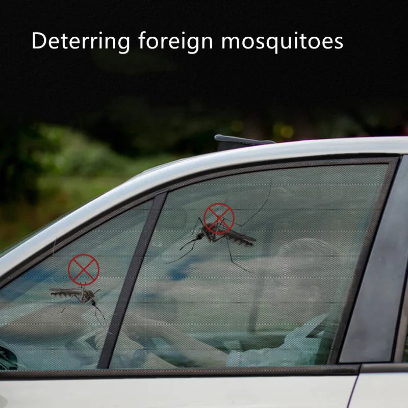 Car Window Net Car with The Whole Car Anti-mosquito Insect Ventilation Breathable Shading Cooling Car Door Screen Window