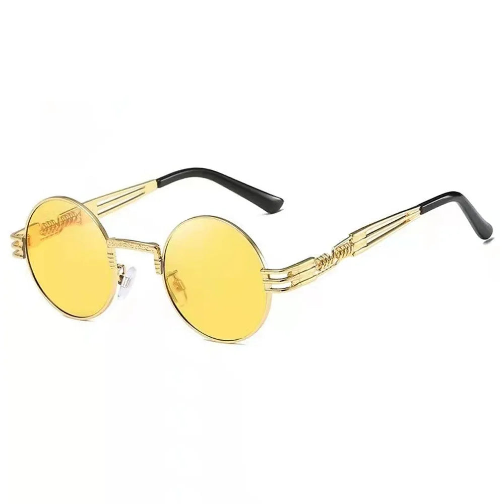 Metal Frame Retro Sunglasses