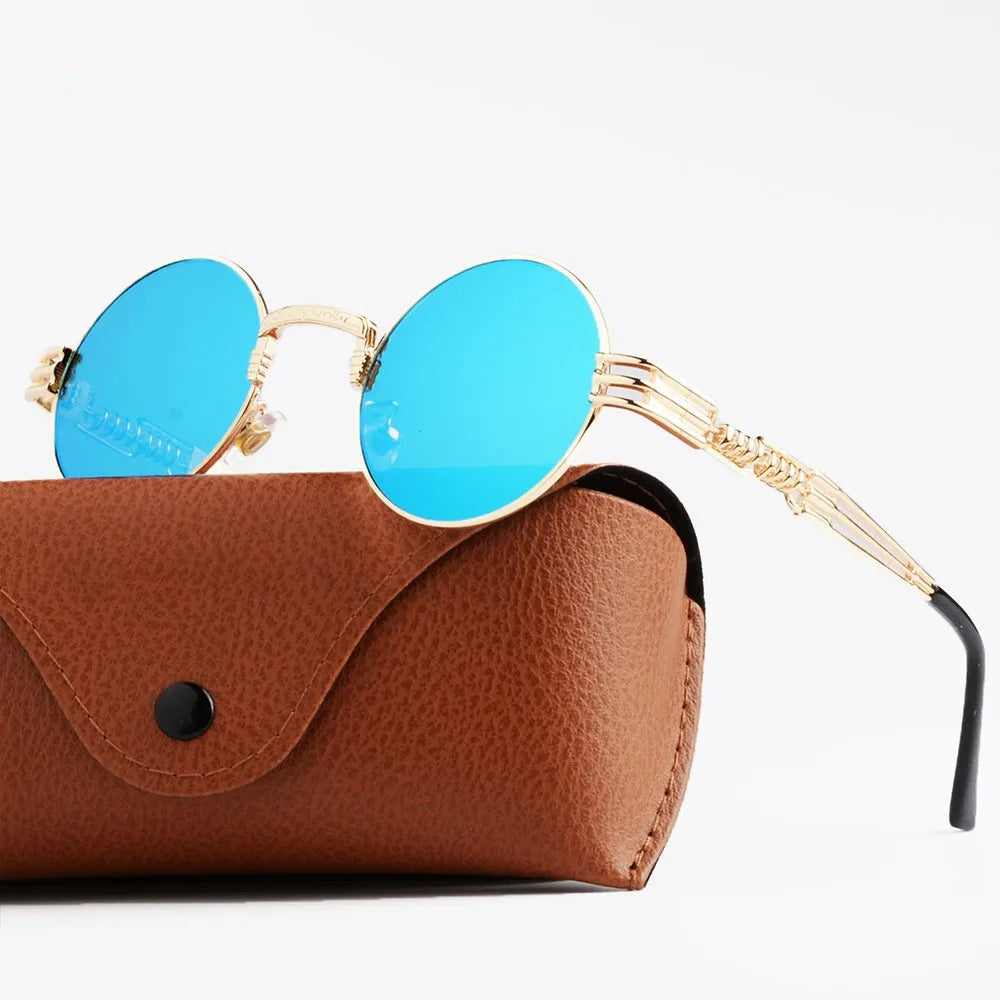 Metal Frame Retro Sunglasses