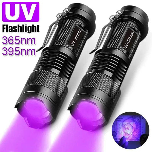 UV Flashlight LED Ultraviolet Torch Pet Urine Detector