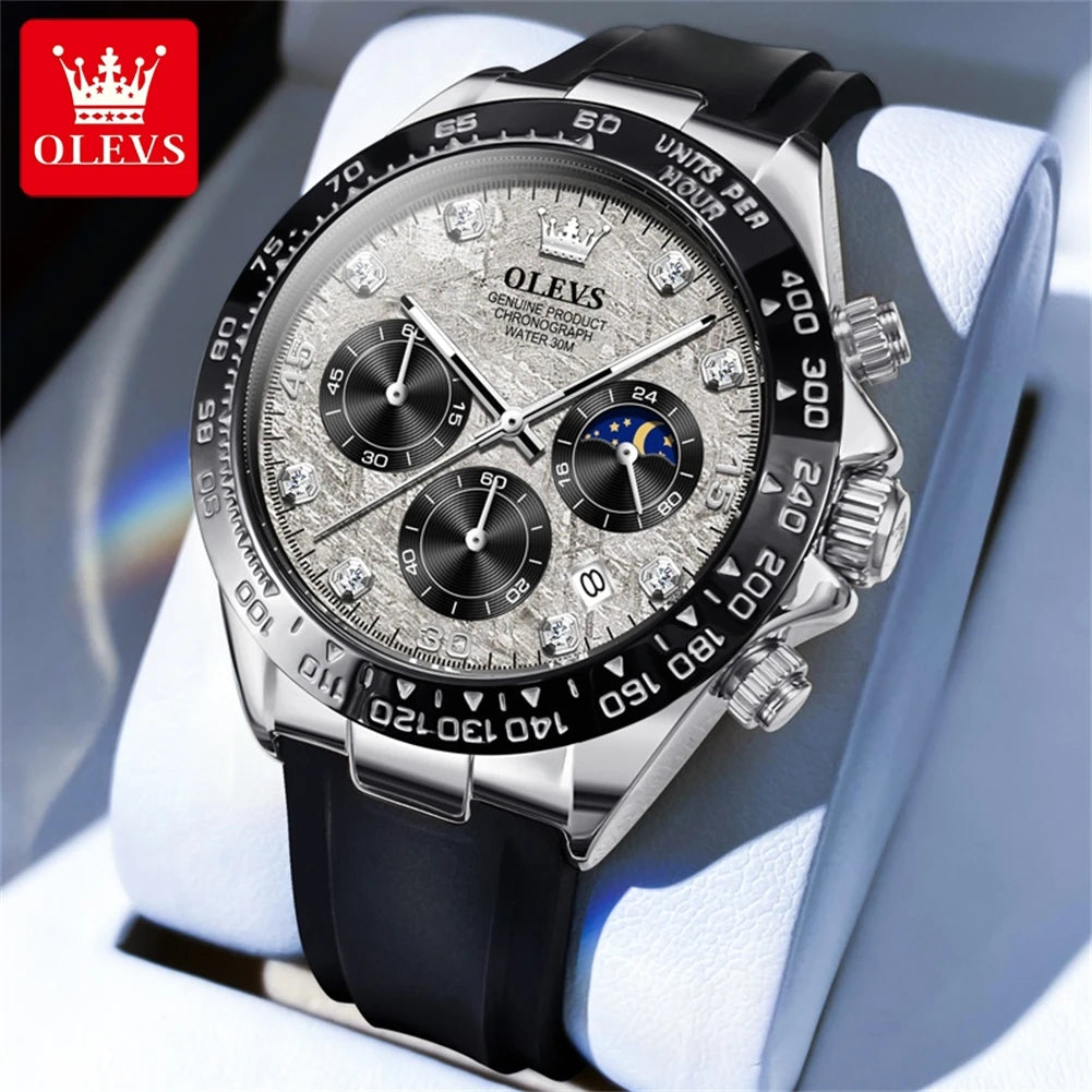 Luxury Watch With Multi functional Waterproof