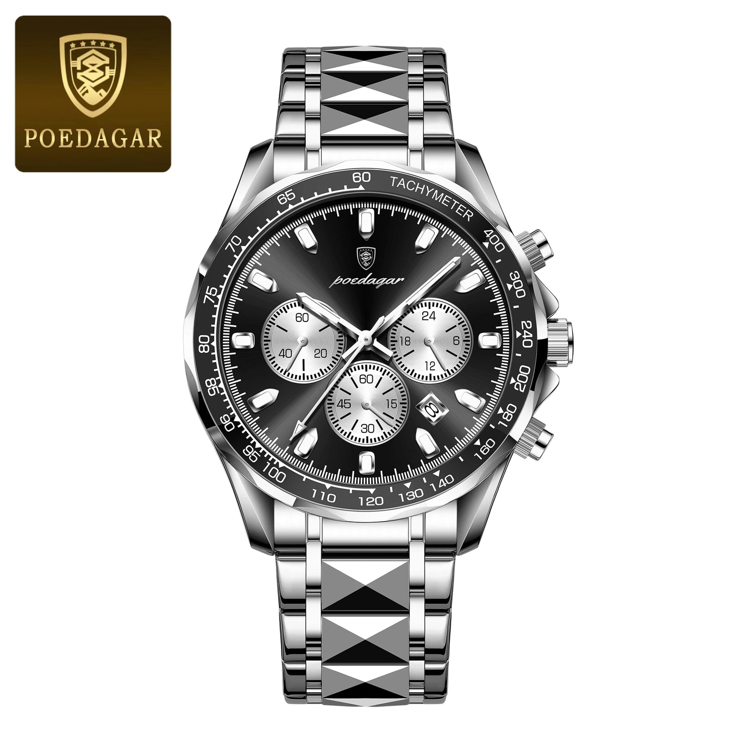 Luxury Stainless Steel Watch
