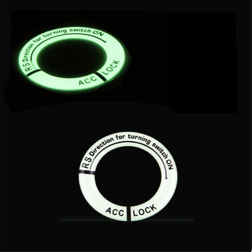 3D Gel Glow Key Ring Sticker for Toyota – Corolla, Yaris, Tundra, RAV4 & More