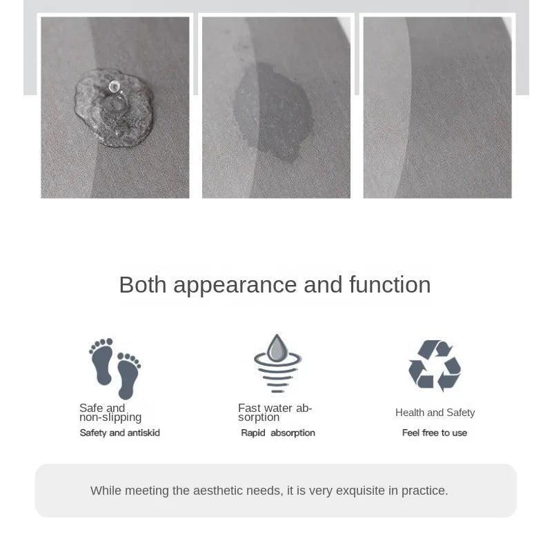 Non-slip & Quick Dry Bathroom Mat
