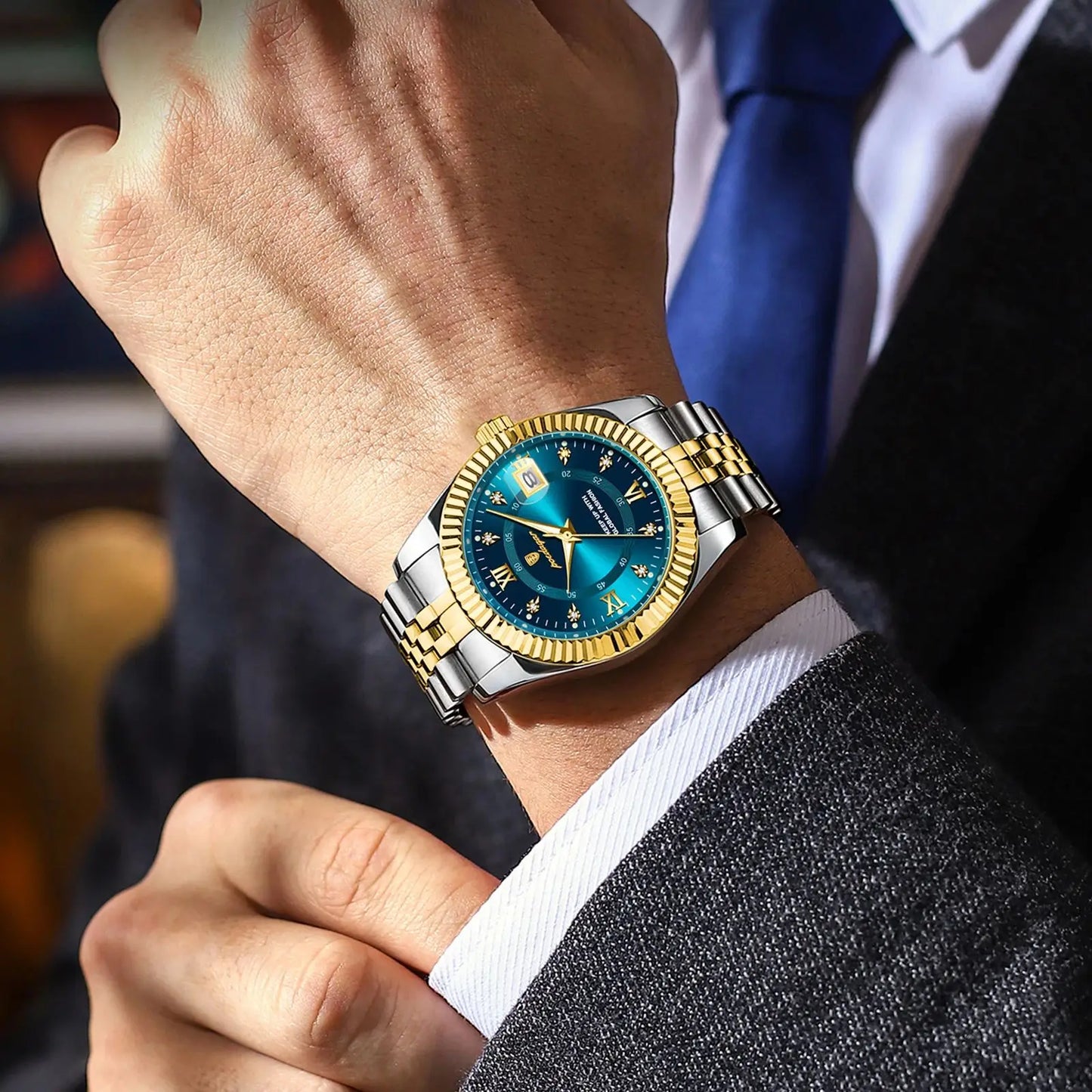 Luxury Wrist Watch Waterproof
