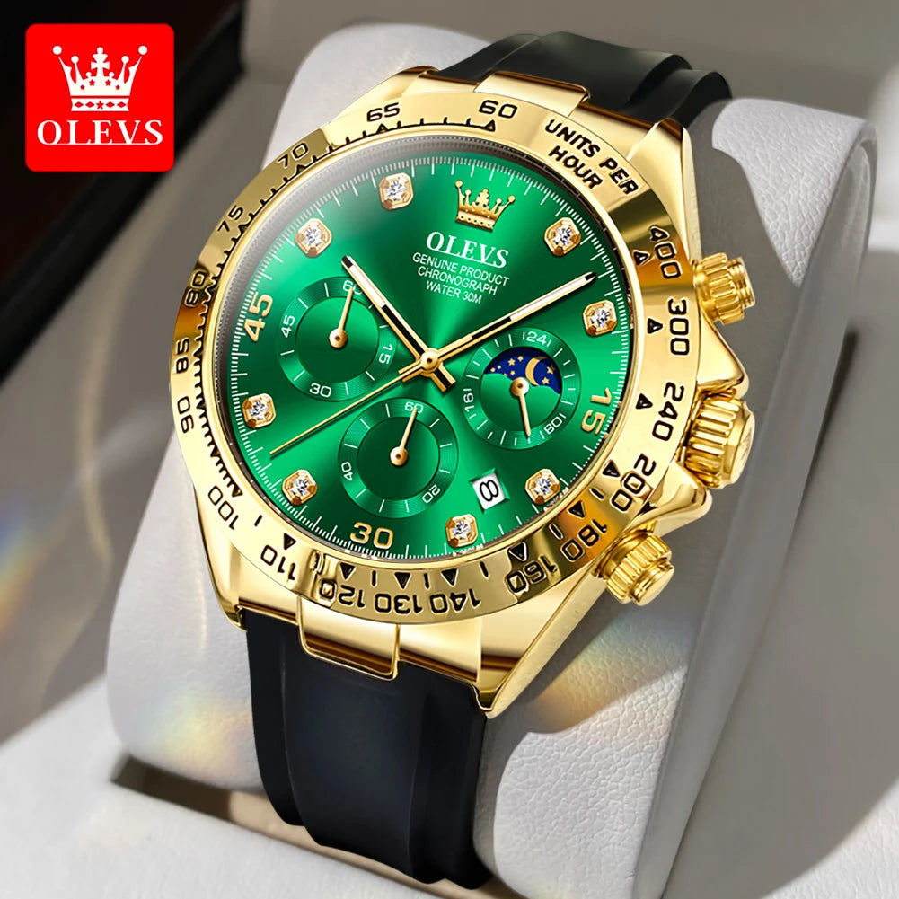 Luxury Watch With Multi functional Waterproof