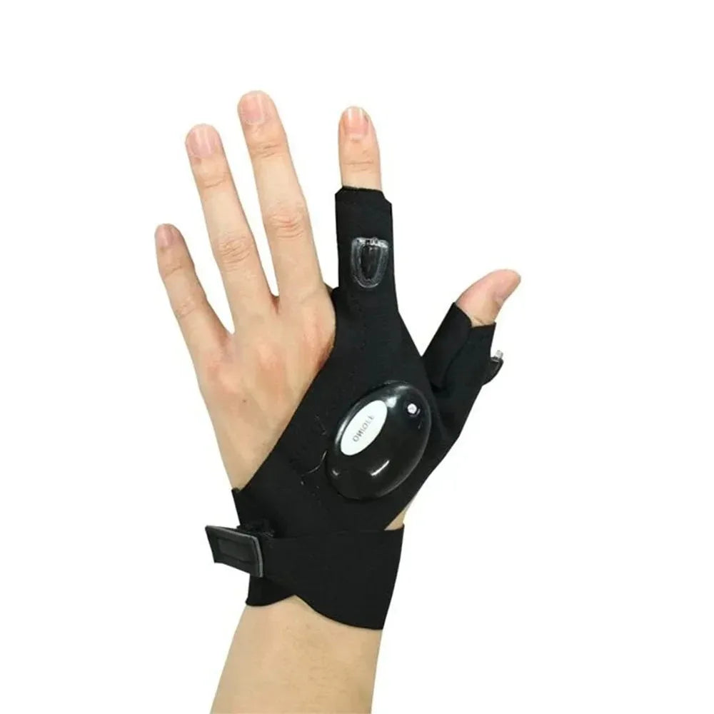 Waterproof Finger Flashlight Gloves