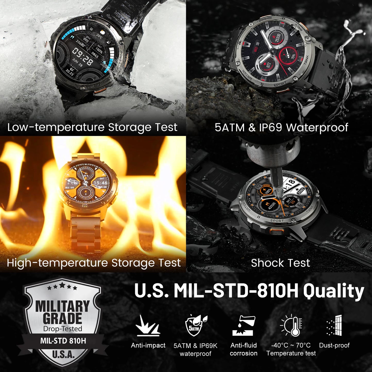 KOSPET TANK T3 Smartwatch