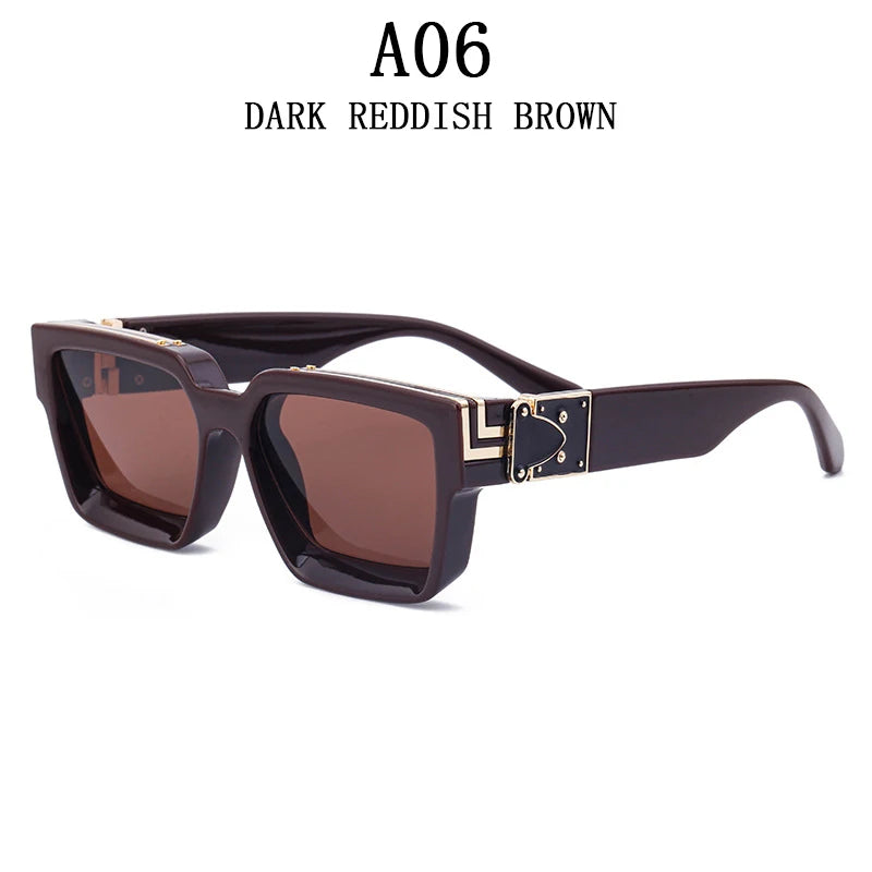 Vintage Square Luxury Glasses