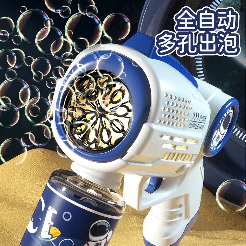 Automatic Bubble Gun Toy – Astronaut Design for Kids