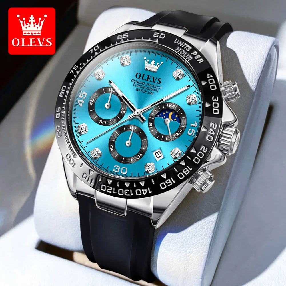 Luxury Watch With Multi functional Waterproof