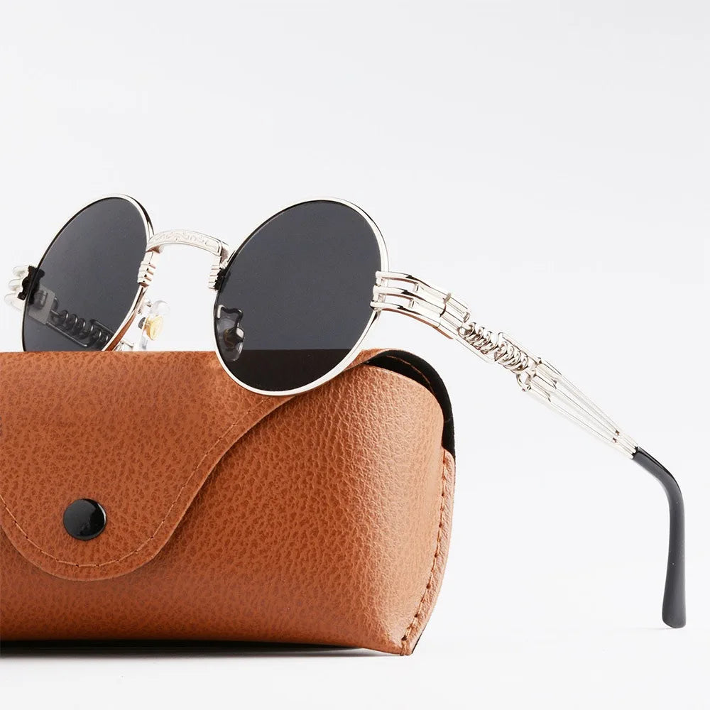 Metal Frame Retro Sunglasses