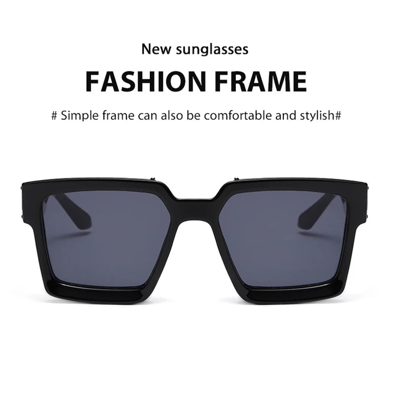 Vintage Square Luxury Glasses