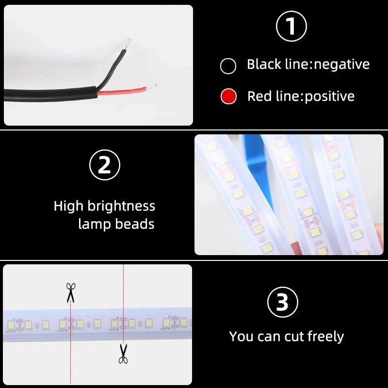 150cm LED Daytime Running Light – Car Hood Decorative Ambient Lamp