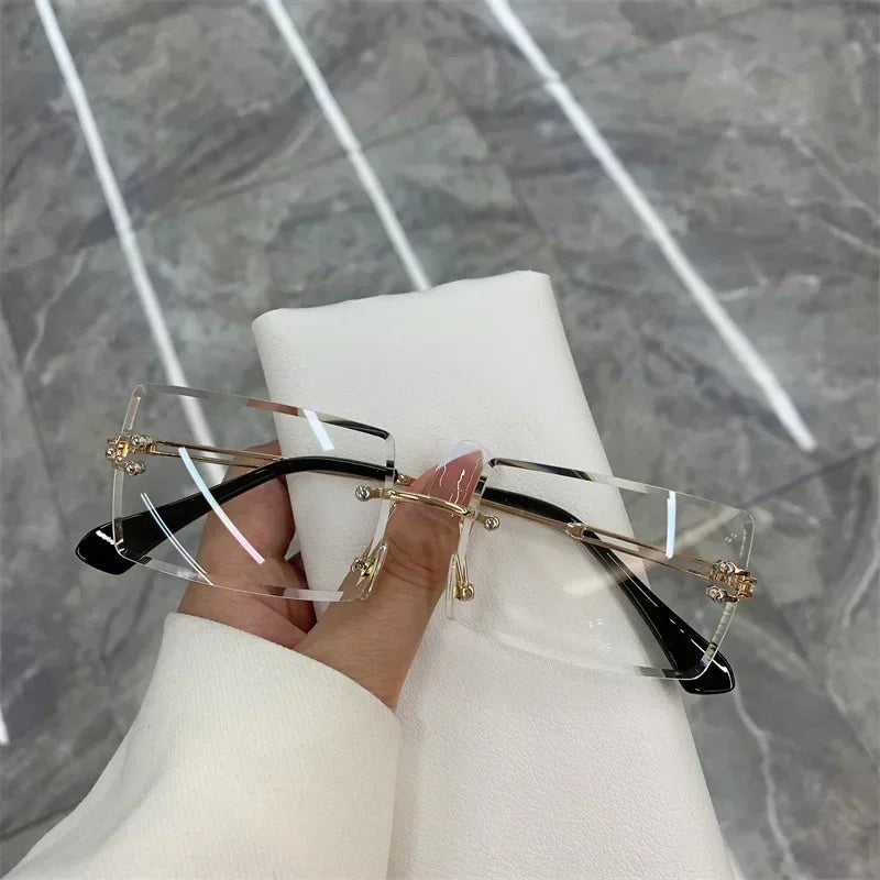 Fashion Rimless Sunglasses