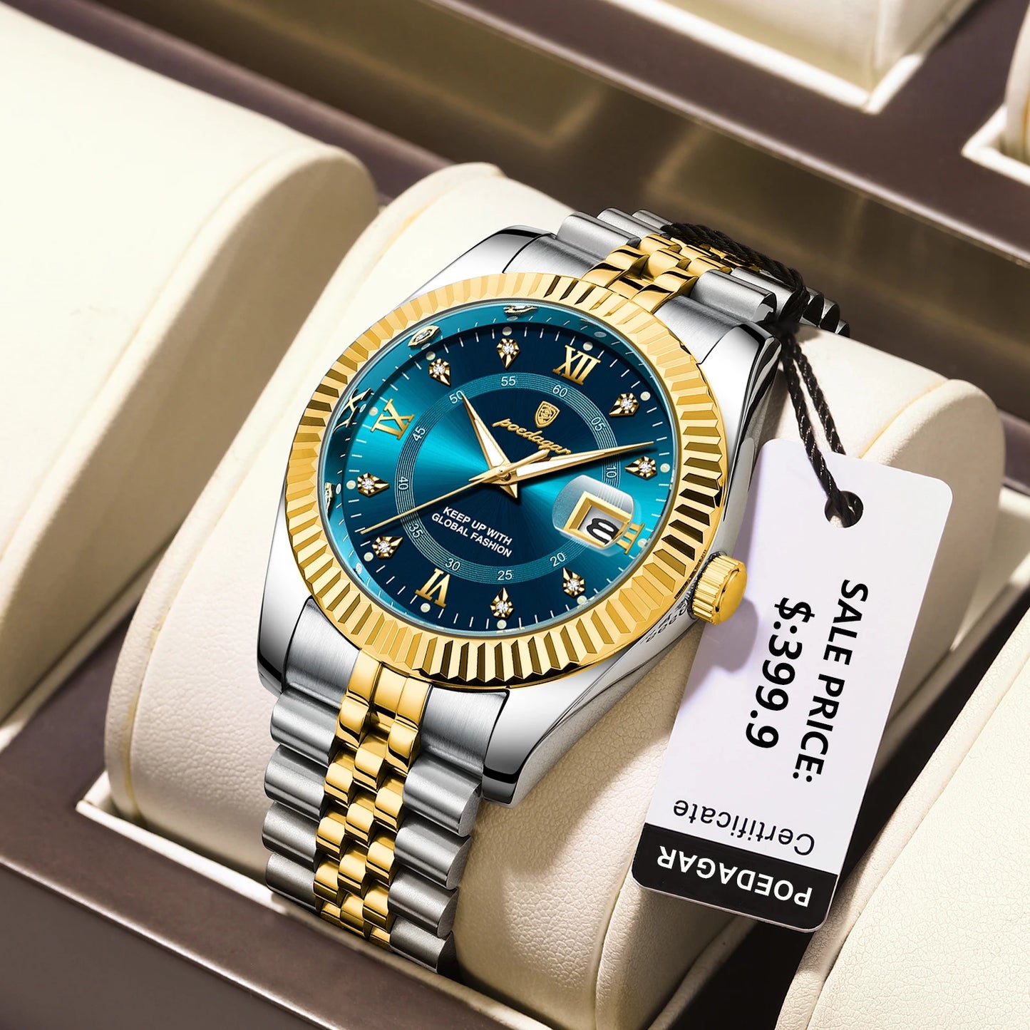 Luxury Wrist Watch Waterproof