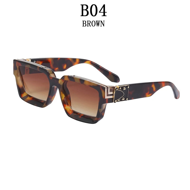 Vintage Square Luxury Glasses
