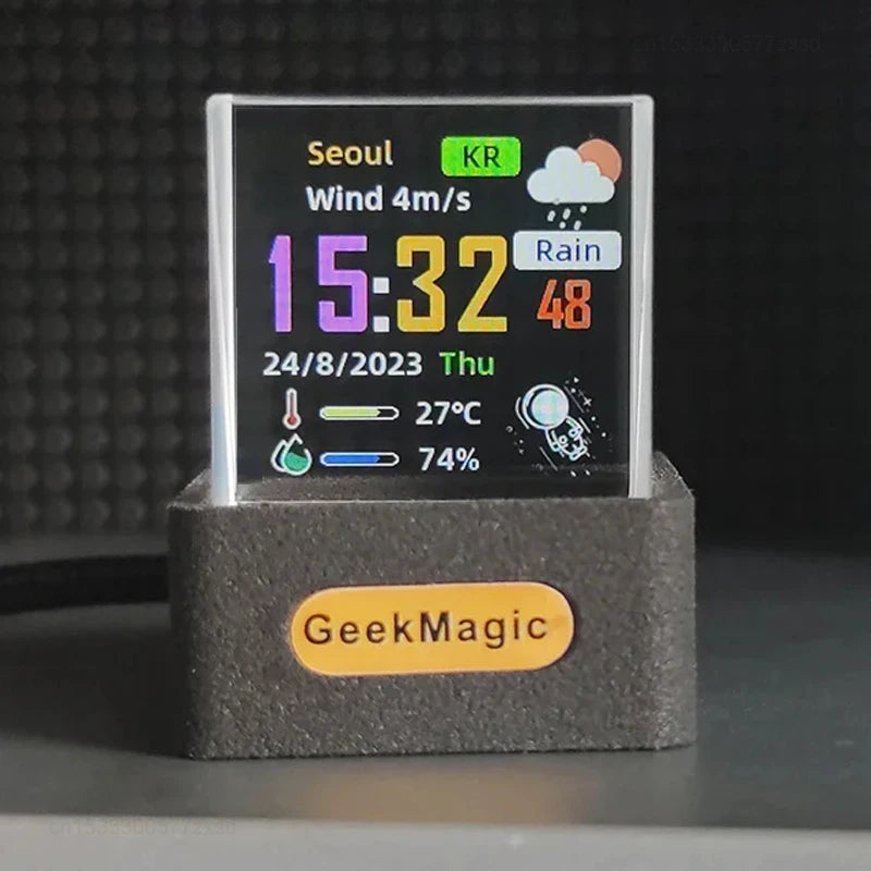 Crystal Cube Display