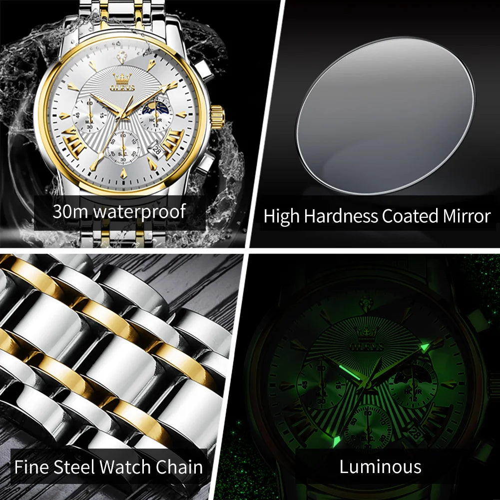 OLEVS Luxury Quartz Watch