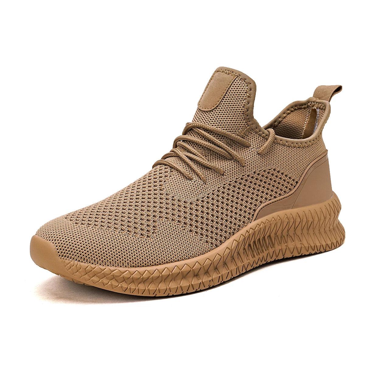 Lightweight Mesh Casual Sneakers Shoes Icandoit1 brown EU39
