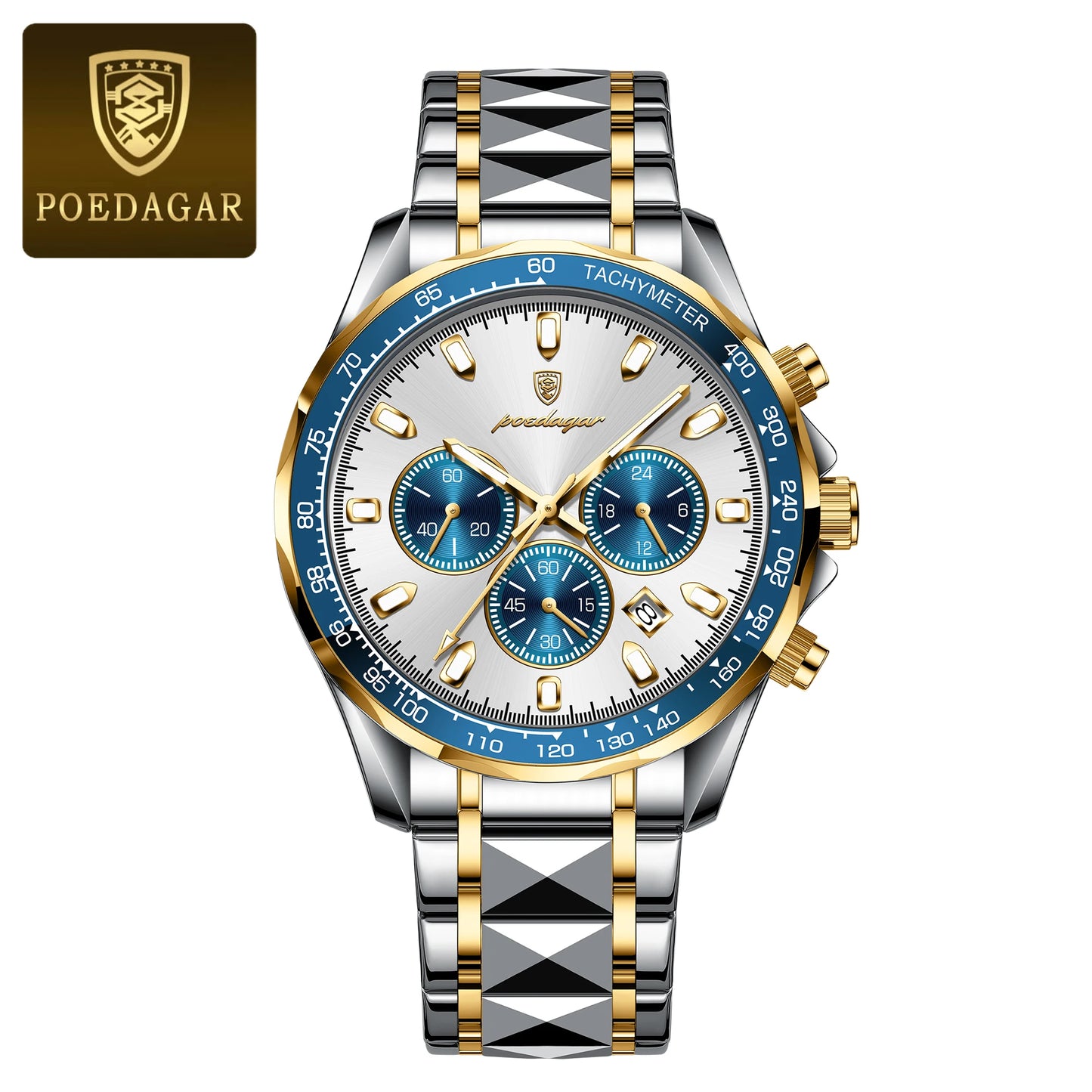 Luxury Stainless Steel Watch