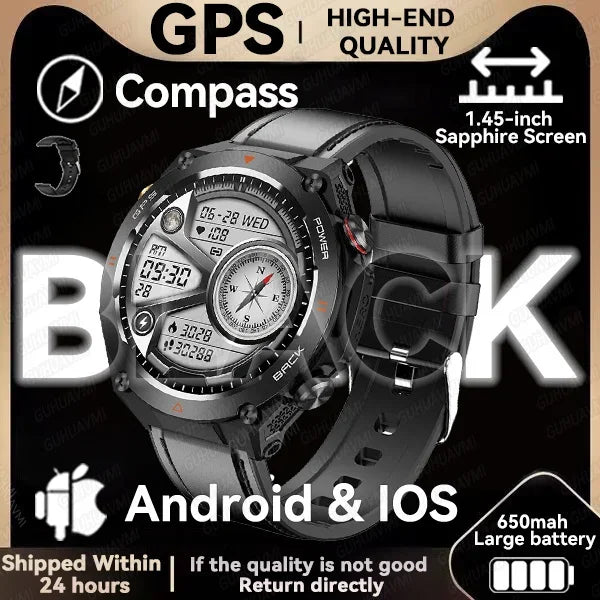 GPS Smartwatch With 100 Sports Modes