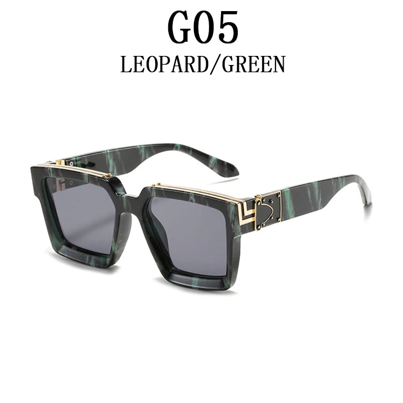 Vintage Square Luxury Glasses