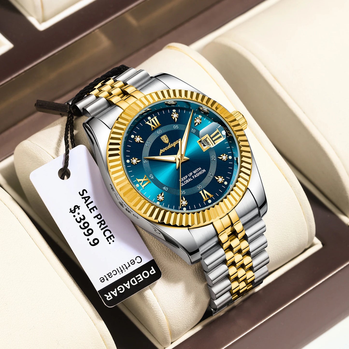 Luxury Wrist Watch Waterproof