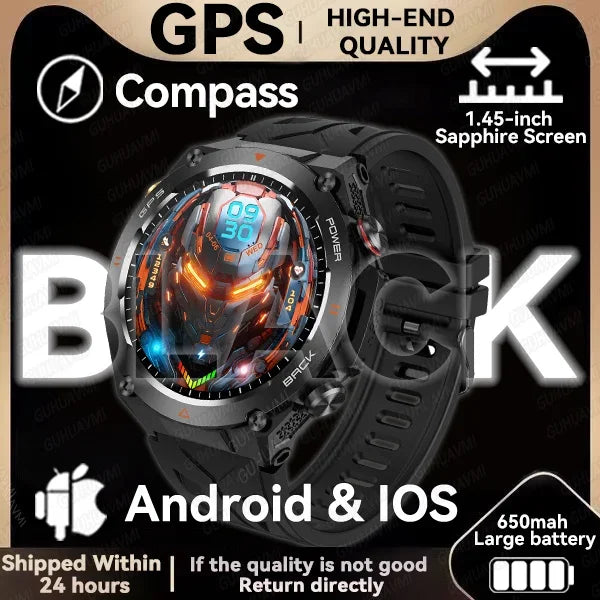 GPS Smartwatch With 100 Sports Modes
