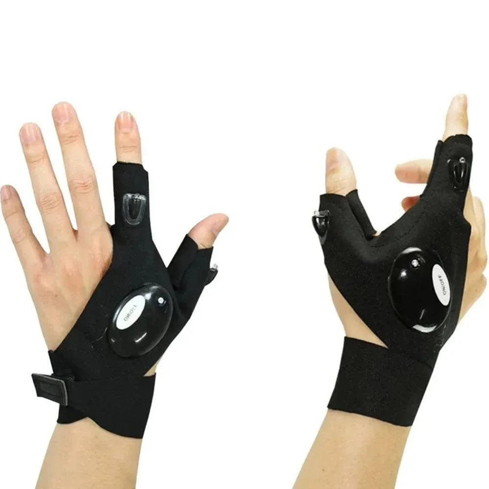 Waterproof Finger Flashlight Gloves