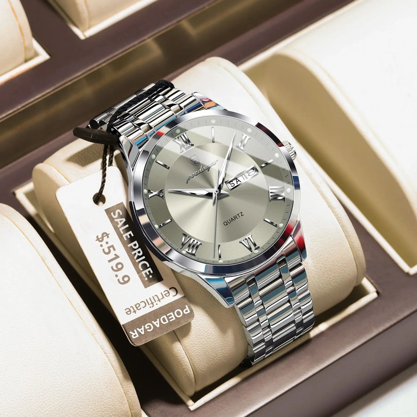Luxury Fashion Waterproof Luminous Watch