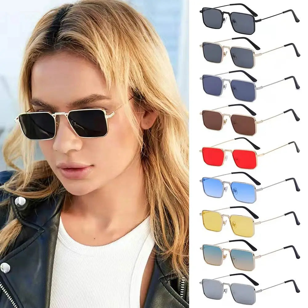 Metal Frame Retro Sunglasses