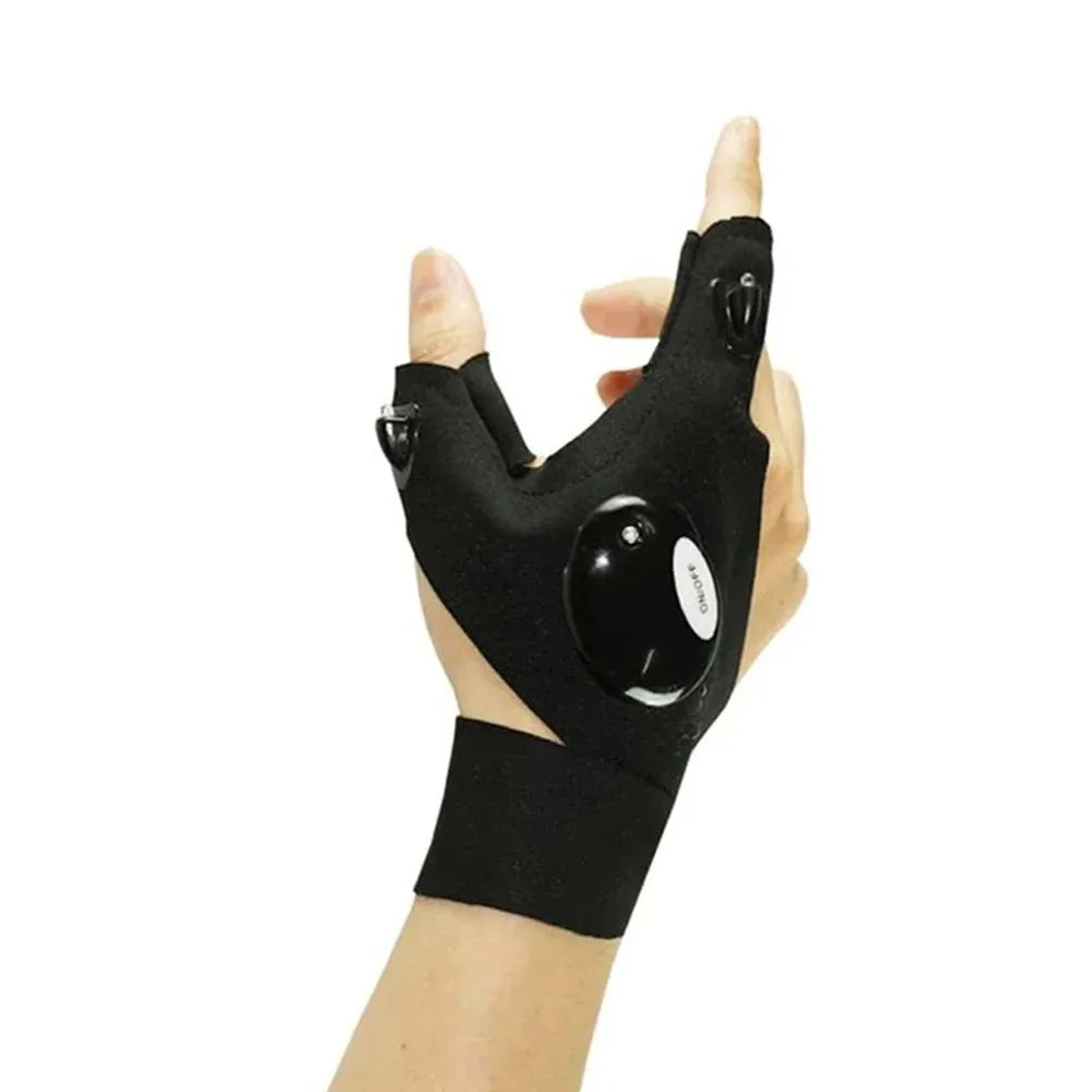 Waterproof Finger Flashlight Gloves