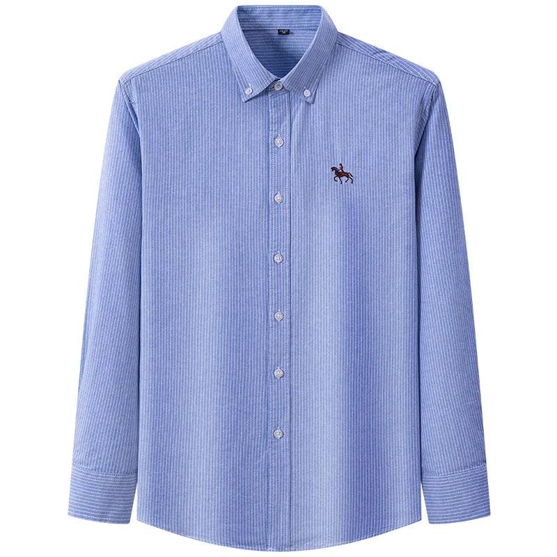 Men's Floral Embroidered Shirt