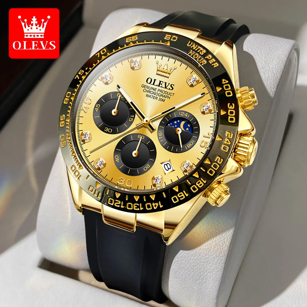 Luxury Watch With Multi functional Waterproof