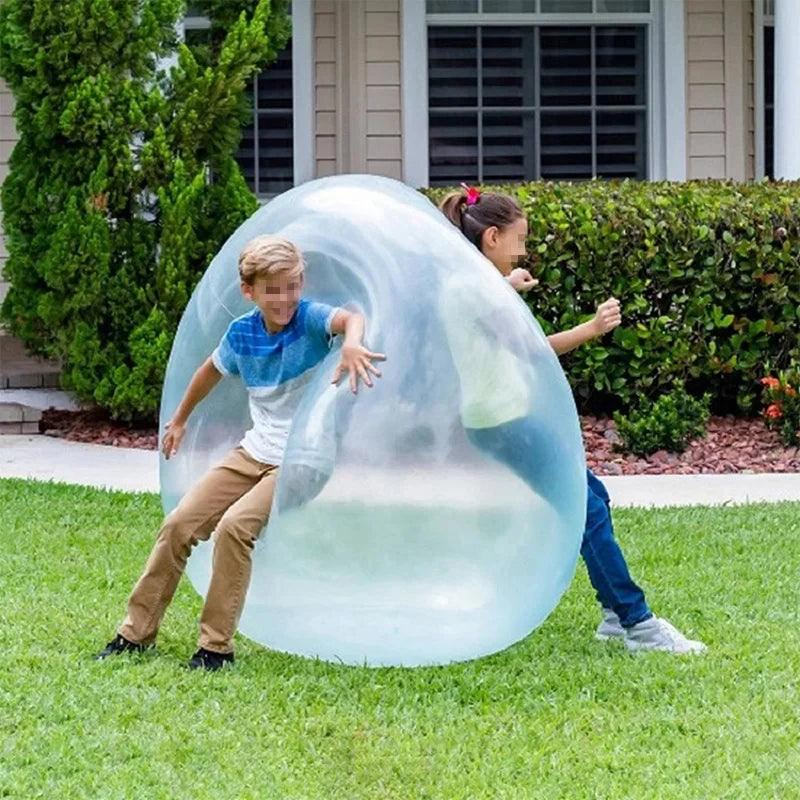 50CM Inflatable Water Bubble Ball – Reusable Outdoor Party Toy