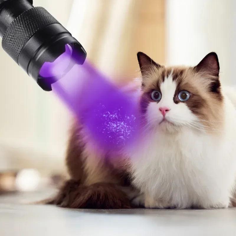 UV Flashlight LED Ultraviolet Torch Pet Urine Detector